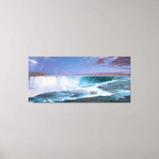 FREDERIC EDWIN CHURCH - NIAGARA - 1857 - Luminismu Leinwanddruck (Vorderseite)