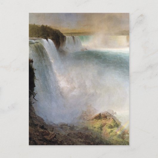 Frederic Edwin Church - Niagara Falls from Ame Postkarte (Vorderseite)