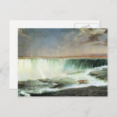 Frederic Edwin Church - Niagara Falls Postkarte (Vorne/Hinten)