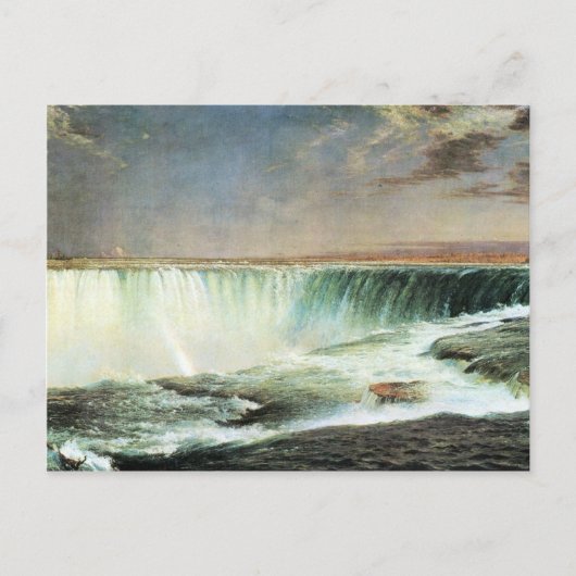 Frederic Edwin Church - Niagara Falls Postkarte (Vorderseite)