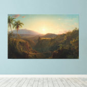 Frederic Edwin Church - Pichincha Leinwanddruck (Insitu (Holzboden))