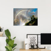 Frederic Edwin Church - Rainy Season in Tropic Poster (Heimbüro)