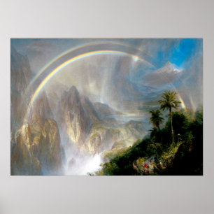 Frederic Edwin Church - Rainy Season in Tropic Poster