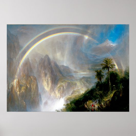 Frederic Edwin Church - Rainy Season in Tropic Poster (Vorne)