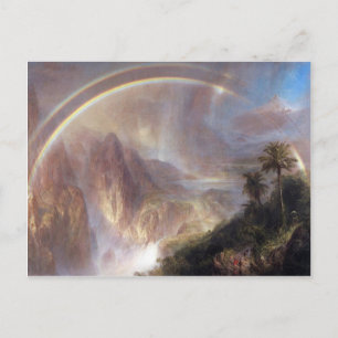 Frederic Edwin Church - Regenzeit im Tropen Postkarte