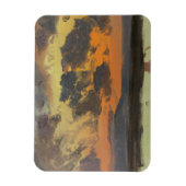 Frederic Edwin Church - Sky at Sunset, Jamaica Magnet (Vertikal)