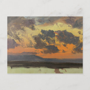 Frederic Edwin Church - Sky at Sunset, Jamaica Postkarte