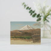 Frederic Edwin Church - Study of Mount Chimborazo Postkarte (Stehend Vorderseite)