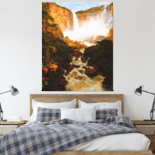 FREDERIC EDWIN CHURCH - Tequendama Falls - 1854 - Leinwanddruck (Insitu (Schlafzimmer))
