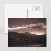 Frederic Edwin Church - Twilight (Catskill Mountai Postkarte (Vorne/Hinten)