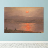 Frederic Edwin Church - View Across the Hudson Leinwanddruck (Insitu (Holzboden))