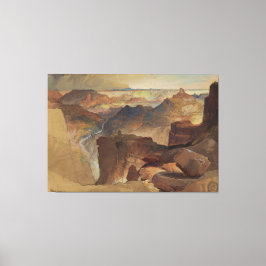 Frederic Edwin Church - View from Powell's Plateau Leinwanddruck