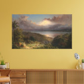 Frederic Edwin Church - View of Cotopaxi Leinwanddruck (Insitu (Wohnzimmer))