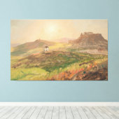 Frederic Edwin Church - View of the Acropolis Leinwanddruck (Insitu (Holzboden))