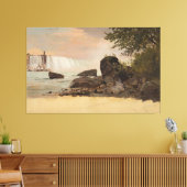 Frederic Edwin Church - View of the Canadian Falls Leinwanddruck (Insitu (Wohnzimmer))