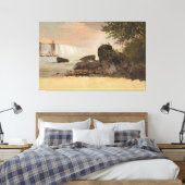Frederic Edwin Church - View of the Canadian Falls Leinwanddruck (Insitu (Schlafzimmer))