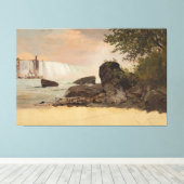 Frederic Edwin Church - View of the Canadian Falls Leinwanddruck (Insitu (Holzboden))