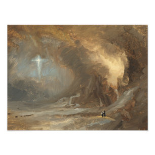 Frederic Edwin Church - Vision des Kreuzes Fotodruck