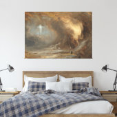 Frederic Edwin Church - Vision of the Cross Leinwanddruck (Insitu (Schlafzimmer))