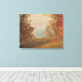 Frederic Edwin Church - Waldszene Leinwanddruck (Insitu (Holzboden))