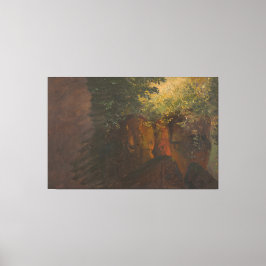 Frederic Edwin Church - Waldszene Leinwanddruck