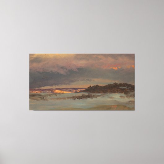 Frederic Edwin Church - Watch Tower in Italy Leinwanddruck (Vorderseite)