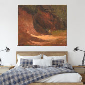 Frederic Edwin Church - Winter Landscape, View of Leinwanddruck (Insitu (Schlafzimmer))