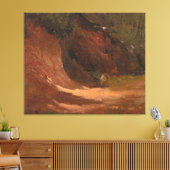 Frederic Edwin Church - Winter Landscape, View of Leinwanddruck (Insitu (Wohnzimmer))