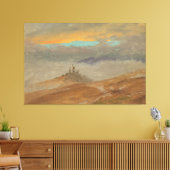 Frederic Edwin Church - Winter Landscape, View of  Leinwanddruck (Insitu (Wohnzimmer))