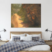 Frederic Edwin Church - Woodland Path, Jamaica Leinwanddruck (Insitu (Schlafzimmer))
