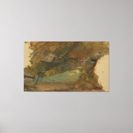 Frederic Edwin Church - Woodland Scene Leinwanddruck