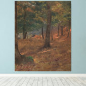 Frederic Edwin Church - Woodland Scene Leinwanddruck (Insitu (Holzboden))