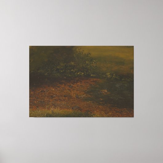 Frederic Edwin Church - Woodland Scene Leinwanddruck (Vorderseite)