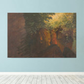 Frederic Edwin Church - Woodland Scene Leinwanddruck (Insitu (Holzboden))