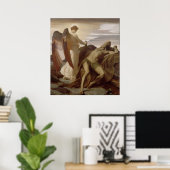 Frederic Leighton - Elijah in der Wildnis Poster (Heimbüro)