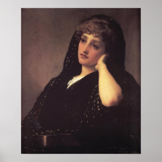 Frederic Leighton Erinnerungen Fine Art Poster (Vorne)