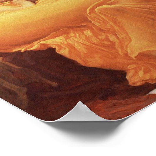 Frederic Leighton - Flaming June Poster (Ecke)