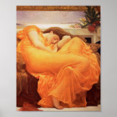 Frederic Leighton - Flaming June Poster (Vorne)
