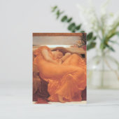 Frederic Leighton Flaming June Postkarte (Stehend Vorderseite)