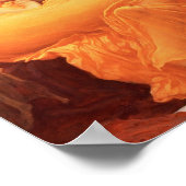 Frederic Leighton - Flammender Juni Poster (Ecke)