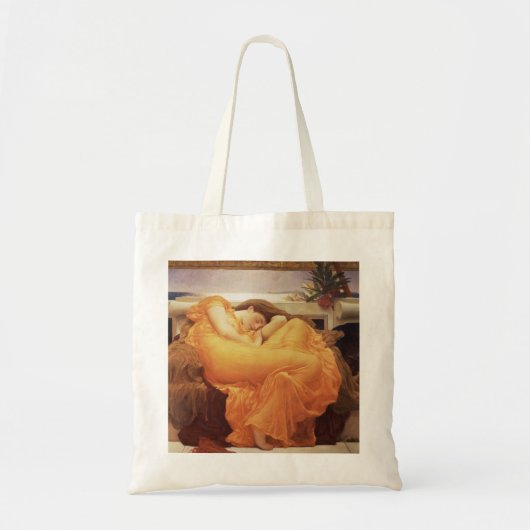 Frederic Leighton - Flammender Juni Tragetasche (Vorne)