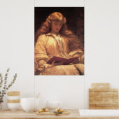 Frederic Leighton Maid mit dem Gelben Haar-Poster Poster (Küche)