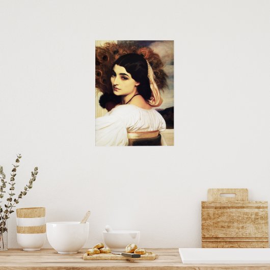 Frederic Leighton Pavonia Poster (Küche)