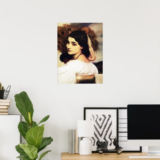 Frederic Leighton Pavonia Poster (Heimbüro)