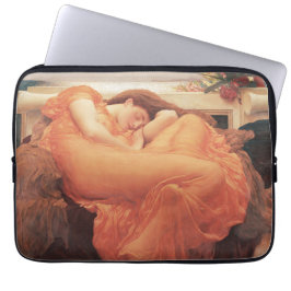 Frederic Lord Leighton Flaming June Square Art Laptopschutzhülle