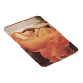 Frederic Lord Leighton Flaming June Square Art Magnet (Rechte Seite)