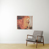 Frederic Lord Leighton Flaming June Square Art Wandteppich (Beispiel (Horizontal))