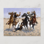 Frederic Remington Aiding a Comrade Postkarte (Vorderseite)