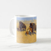 Frederic Remington - Amerikanische Ureinwohner sim Kaffeetasse (Vorderseite Links)