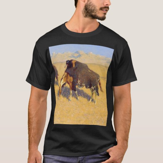 Frederic Remington - Amerikanische Ureinwohner sim T-Shirt (Vorderseite)